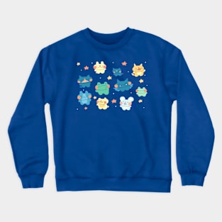 Colourful Creatures! Crewneck Sweatshirt